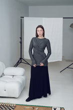 Load image into Gallery viewer, Alexandr Wang Gray Long sleeve T