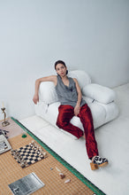 Load image into Gallery viewer, Red Plump Crispy Wrap Up Pants