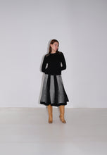 Load image into Gallery viewer, B&amp;W Wool skirt
