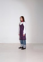 Load image into Gallery viewer, Silk v-neck midi dress
