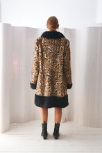 Load image into Gallery viewer, KIWI LEOPARD PRINT FUR COAT
