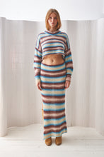 Load image into Gallery viewer, STRIPED KNITTED SKIRT
