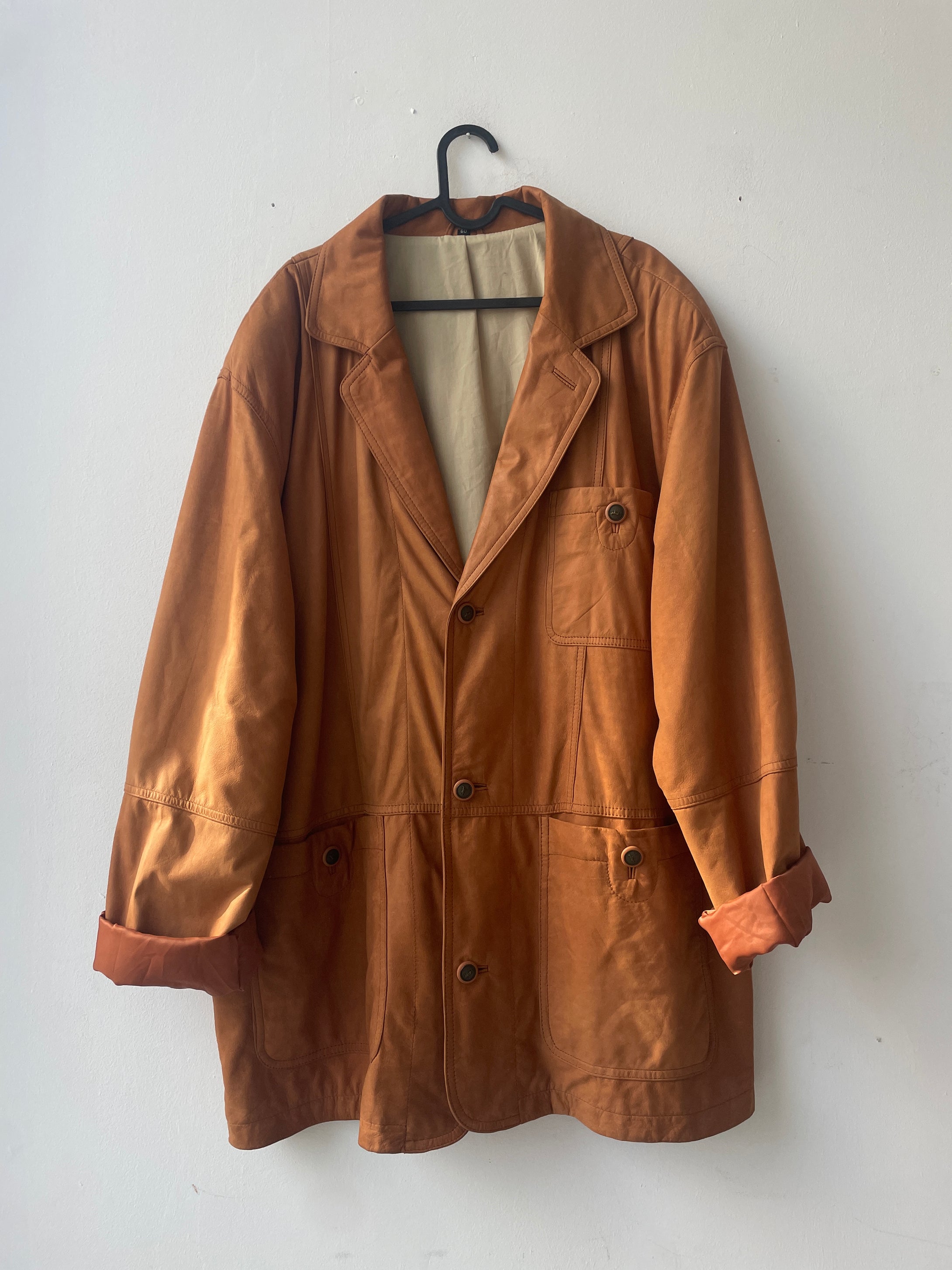 Brown over-sized coat