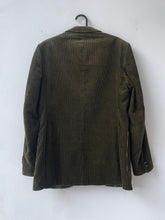 Load image into Gallery viewer, Forest green corduroy blazer
