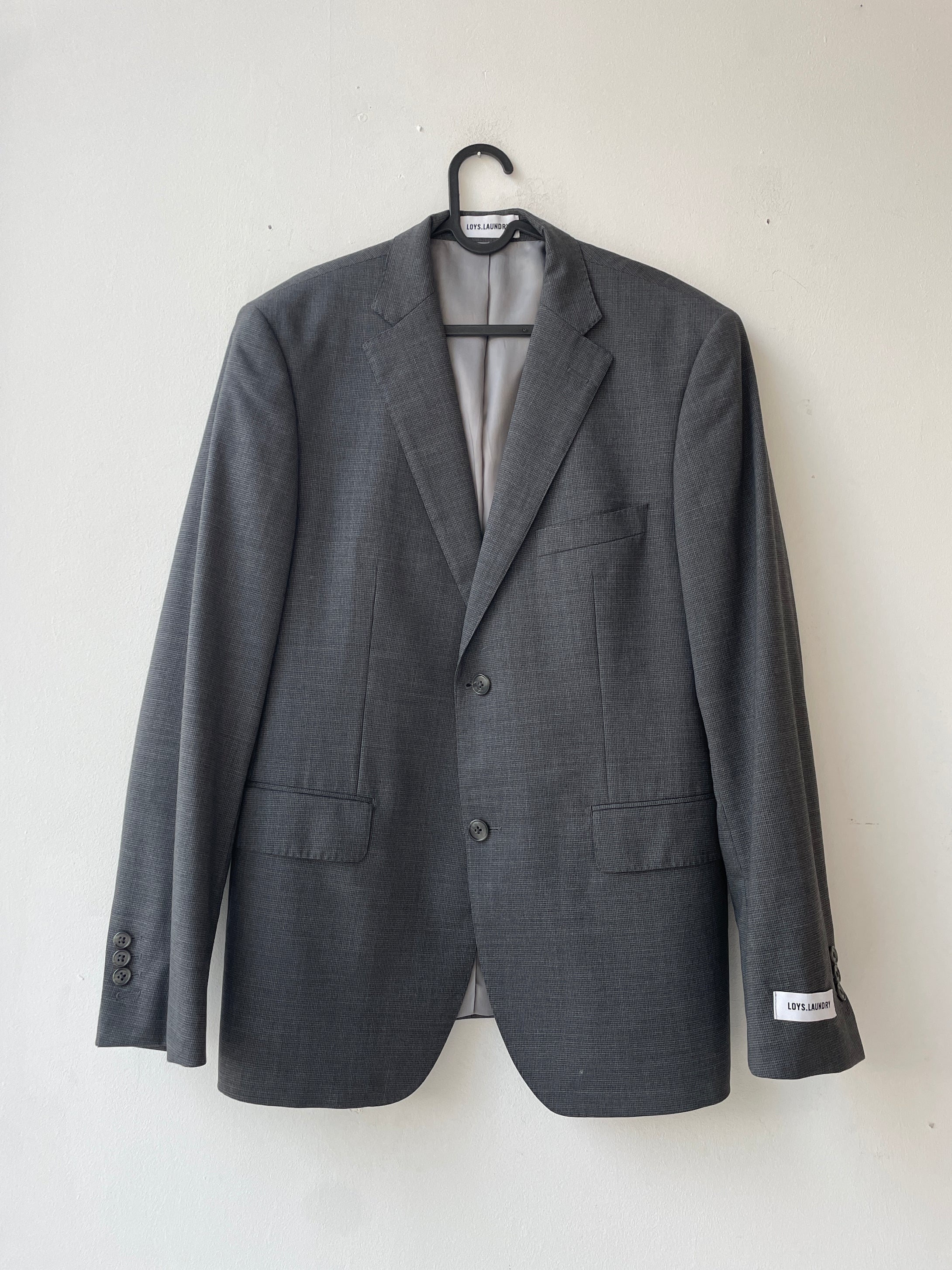 grey blazer by Loys Laundry