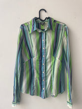 Load image into Gallery viewer, Colorful striped button down by D&amp;G
